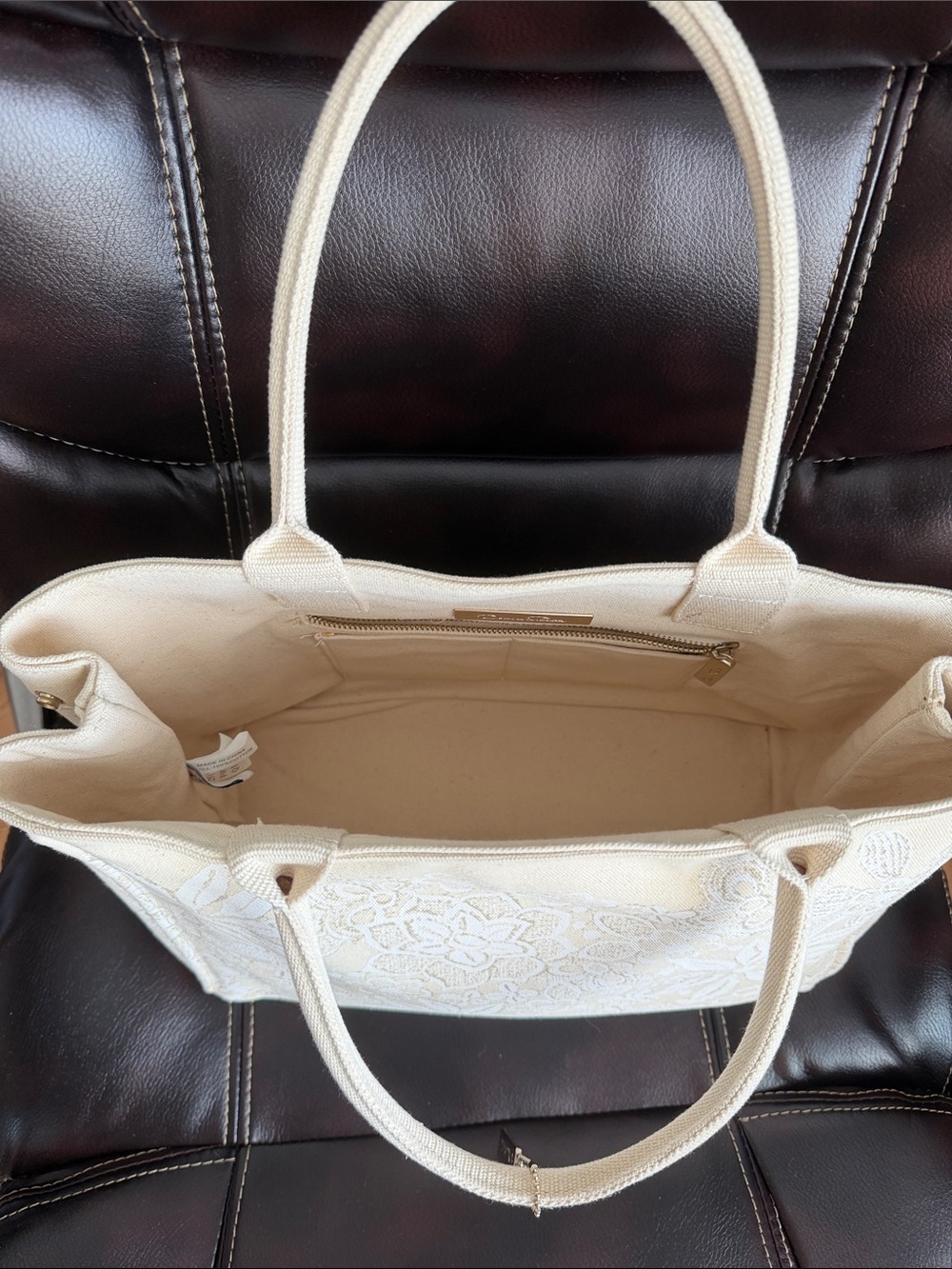 Oscar de la Renta  Tote Bag - Picture 9 of 13